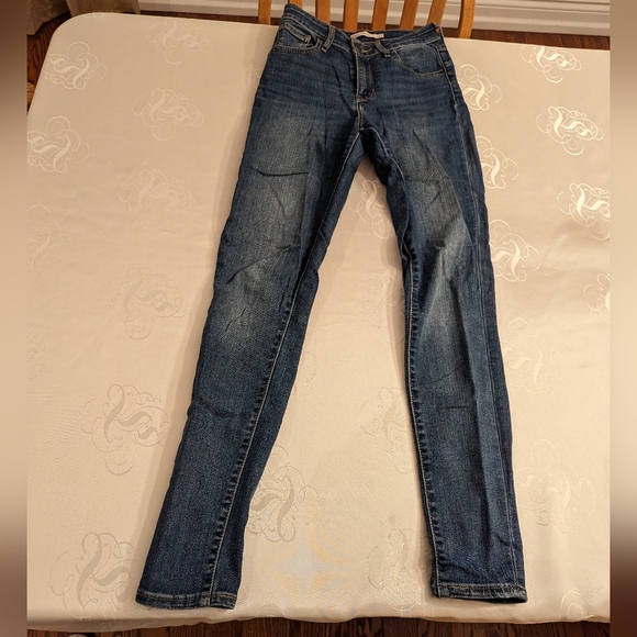 Levi's - High Rise Skinny Jeans - Size 25 - Picture 1 of 5